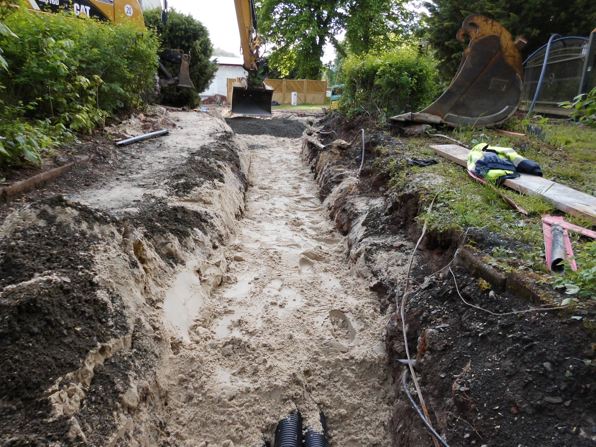 Kanalarbeiten Erdarbeiten und Baggerarbeiten Nordhessen